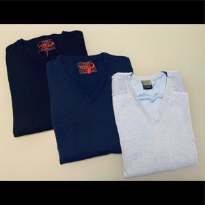 $11 for 3 x Lightweight men’s sweaters & Nike vest